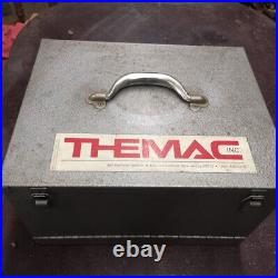 THEMAC J7 J-7 Heavy Duty Metal Precision Lathe Tool Post Grinder With Case
