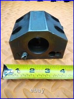 TRUDEX 1 1/2 I. D. Turret Lathe Boring Tool Holder Tooling Block A118-8435 1.5