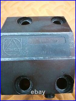 TRUDEX 1 1/2 I. D. Turret Lathe Boring Tool Holder Tooling Block A118-8435 1.5