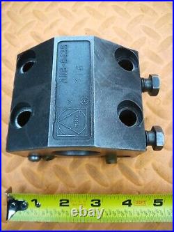 TRUDEX 1 1/2 I. D. Turret Lathe Boring Tool Holder Tooling Block A118-8435 1.50