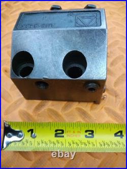 TRUDEX 1 1/2 I. D. Turret Lathe Boring Tool Holder Tooling Block A118-8435 1.50