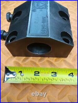 TRUDEX 1 1/2 I. D. Turret Lathe Boring Tool Holder Tooling Block A118-8435 1.50