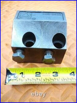 TRUDEX 1 1/2 I. D. Turret Lathe Boring Tool Holder Tooling Block A118-8435 1.50