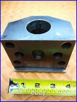 TRUDEX 1 1/2 I. D. Turret Lathe Boring Tool Holder Tooling Block A118-8435 1.50