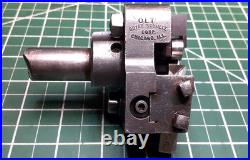 TURRETT TURNING TOOL HSS insert Boyer-Schultz No. 0LT 3/4 shank & rollers USA