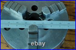 The Skinner Chuck Co. 8 3-Jaw Lathe Chuck Made in USA Plain Back