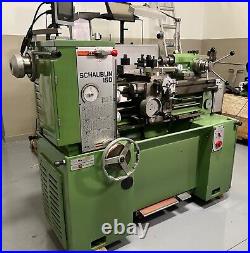 The ultimate manual lathe -Schaublin 150 with accessories, tooling & cabinet