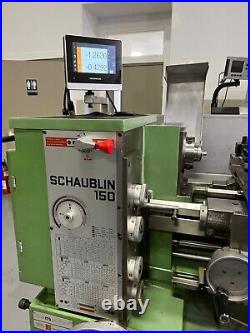 The ultimate manual lathe -Schaublin 150 with accessories, tooling & cabinet