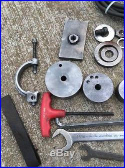 Themac Model J-7 Precision Tool Post Grinder, With Pulleys, Wheels, Extras