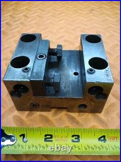 Trudex 1.0 Sq (2 slot) Lathe Turret Turning Tool Holder Tooling Block KUO-0064