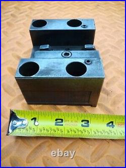 Trudex 1.0 Sq (2 slot) Lathe Turret Turning Tool Holder Tooling Block KUO-0064