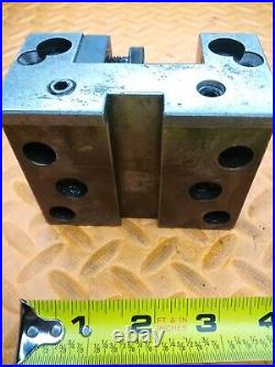 Trudex 1.0 Sq (2 slot) Lathe Turret Turning Tool Holder Tooling Block KUO-0064