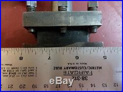 Turret Tool Post For Metal ATLAS Lathe might fit Southbend Clausing Logan Jet