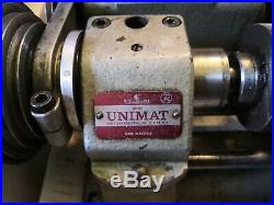 UNIMAT DB-200 Mini Lathe with Extras and Box Jewelers Watchmaker Gunsmith