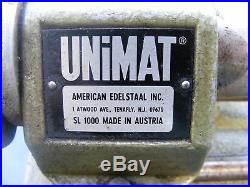 UNIMAT LATHE SL1000 with Cutting Bits, Vertical Column & Headstock Adaptor & More