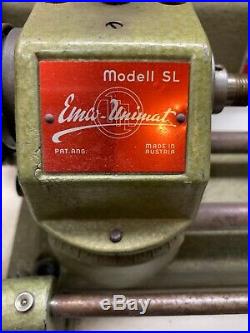 UNIMAT-SL DB 200 Lathe, AUTOFEED, Chucks, Milling Parts, Belts, Tooling InvC201