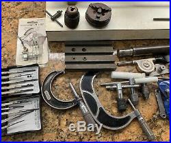 UNIMAT-SL DB 200 Lathe, AUTOFEED, Chucks, Milling Parts, Belts, Tooling InvC201