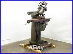 US Burke Machine Tool Co MVI Millrite Adjustable Angle Lathe 180° Rotation 115 V