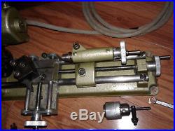 Unimat DB200 precision jewelers lathe and rare accessories in great condition