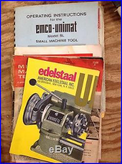 Unimat Mini Lathe For Watchmakers Small Parts Emco Edelstaal