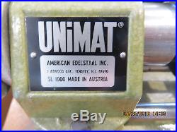 Unimat SL 1000 Mini Lathe Made in Austria, Lots Of Attachments, Factory Box