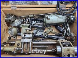 Unimat SL DB200 Lathe Mill Vintage, with Accessories Parts Tools