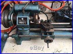 Unimat Sl Db200 Lathe Complete With Wooden Box & Extra Accessories