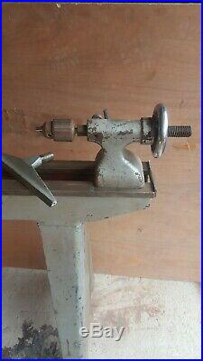 Union Jubilee Wood Turning Lathe With Tools 240 Volts