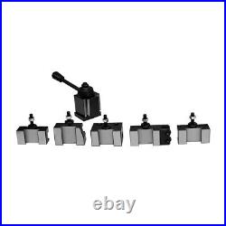 Up To 8 Lathe OXA Wedge Type Quick Change Tool Post Set CNC #000 Knurling