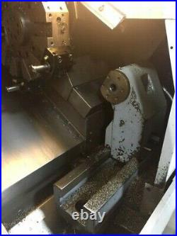Used 2004 Haas SL-10T CNC Turning Center Lathe Tailstock Tool Setter Chip Auger