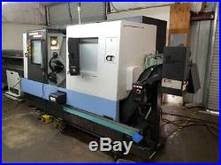 Used 2007 Daewoo Puma 2000SY CNC Live Tool Y Axis Sub Spin Turning Center Lathe