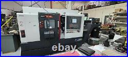 Used 2020 SMEC Samsung SL-2000BY CNC Turning Center Lathe Live Tool Y Axis Tails