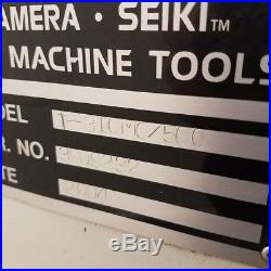 Used Amera Seiki T-310MC CNC Live Tool Turning Center Lathe 12 Chuck Fanuc'04
