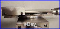 Used Derbyshire Elect lathe cross slide watchmakers jewelers + Levin tool post