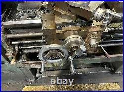 Used Fortune S2040 Manual Engine Gap Bed Lathe Tool Post 3 Jaw Chuck Sony DRO