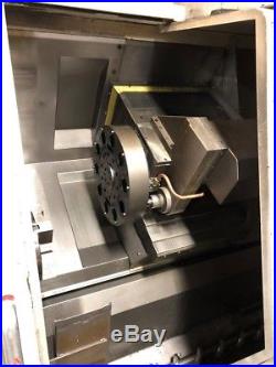 Used Haas SL-20 Live Tool CNC Machine Turning Center Lathe Rigid Tap Tool Eye 99