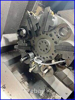 Used Haas SL20-BB Big Bore Live Tool CNC Turning Center Lathe Tailstock C-Axis