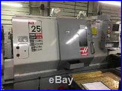 Used Haas Tl-25 Cnc Lathe 2005 Live Tooling Presetter Barfeed Apc Subspindle