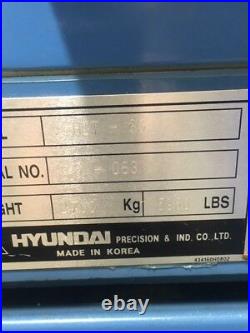 Used Hyundai HiT 8G Gang Tool CNC Turning Center Lathe Seimens LNS Barfeed 1998