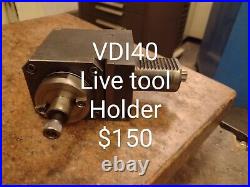 VDI 40 tool holders for cnc lathes
