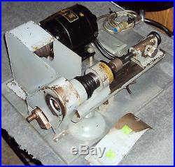 Vintage F. W. Derbyshire 8mm Watchmakers/jewelers Lathe With Bodine Motor