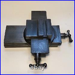 VINTAGE Machinist LATHE Compound XY Cross Slide & Tool Post PRATT & WHITNEY? US