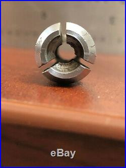 VINTAGE TOOL WATCHMAKERS & JEWELLERS BENCH LATHE Drill With COLLET closer slide