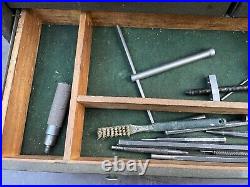 VTG Full of Tools Lathe DUNLAP 5-DRAWER MACHINIST TOOL BOX 20 x 8.5 x 13