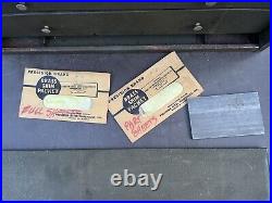 VTG Full of Tools Lathe DUNLAP 5-DRAWER MACHINIST TOOL BOX 20 x 8.5 x 13