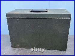 VTG Full of Tools Lathe DUNLAP 5-DRAWER MACHINIST TOOL BOX 20 x 8.5 x 13