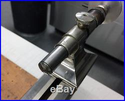 Very Nice! Watchmaker lathe 8mm with collet holder tail stock HENRY PAULSON