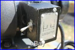 Vintage 1950's Atlas Tool Post Grinder 1/4 hp. 3,450 rpm. Lathe Attachment #647
