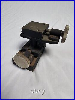 Vintage 2 Way X Y Cross Slide Table Mini Lathe Metal Drilling CNC Machinst Tool