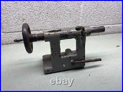 Vintage 9 Lathe Tailstock No. 1132 Machinist Metal Woodworking Foot Stock Tool